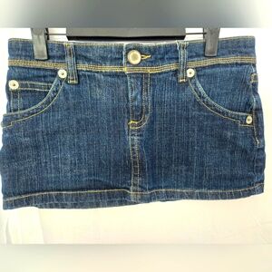 crf Freedom  Denim Mini Skirt